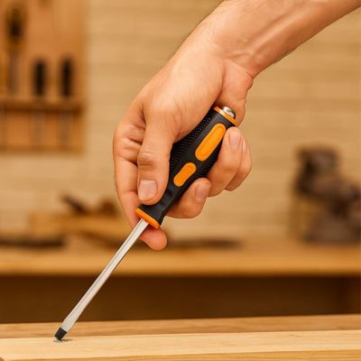 TOURNEVIS A FRAPPER ANTIDERAPANT DE 6 A 8 BOIS
