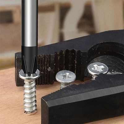 Tournevis américain magntique ensemble de 2 vis
