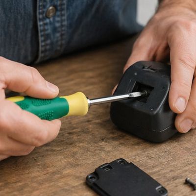 Tournevis américain porte embour interchangeable poignée