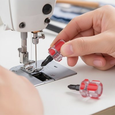 Tournevis Mini tom pouce plat et cruciforme rouge