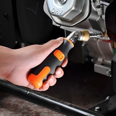 Tournevis a cliquet orange moteur