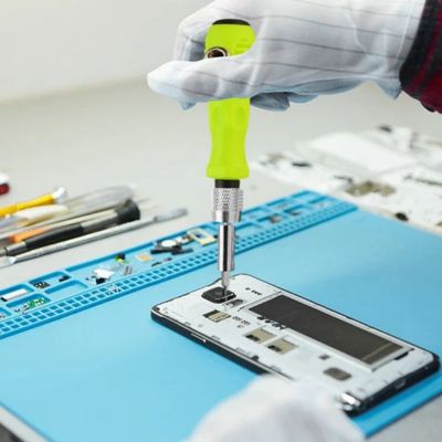 Tournevis de précision 32 en 1 bleu