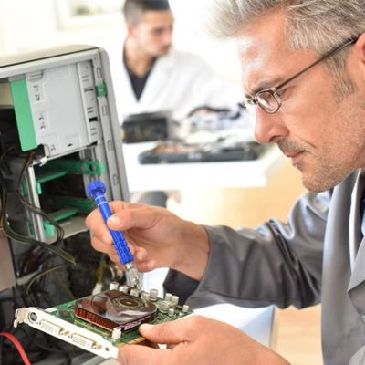 Tournevis de précision 5 en 1 bleu