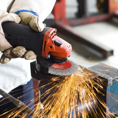 Brosse métallique Acier pour meuleuse d’angle meule