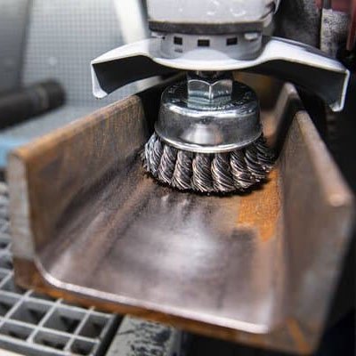 Brosse métallique Boisseau acier pour perceuse channel