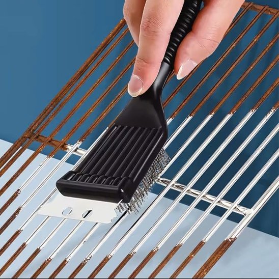 Brosse métallique En acier inoxydable grille