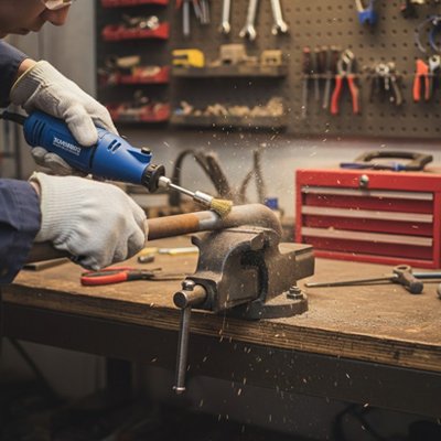 Brosse métallique En laiton ensemble de 10 étau