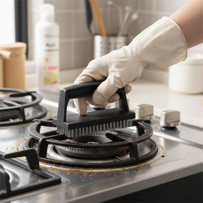 Brosse métallique Manuelle pour bbq four