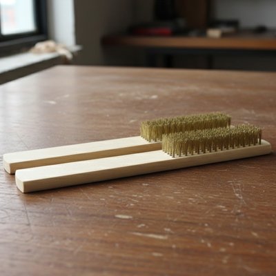 Brosse métallique Manuelle robuste table