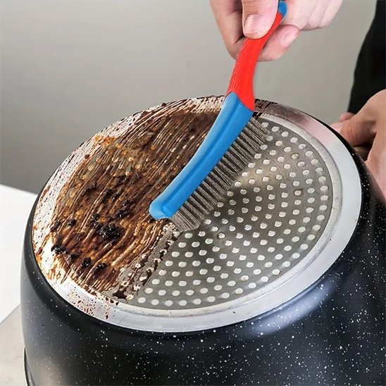 Brosse métallique Pour le nettoyage poêlon