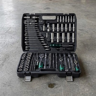 Clé à cliquet douille 216 pièces coffret