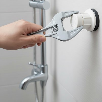 Clé à molette à grande ouverture ouverture