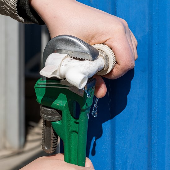 Clé anglaise Robuste verte pvc