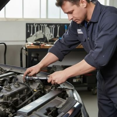 Clé cliquet mini 2 en 1 voiture