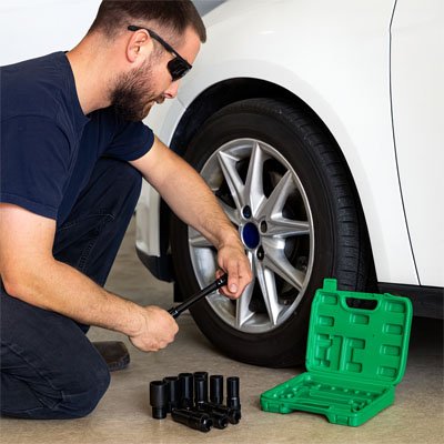 Douille à choc BIRODX roue