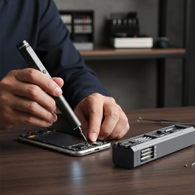 Embout pour visseuse Kit de précision 42 pièces poignée