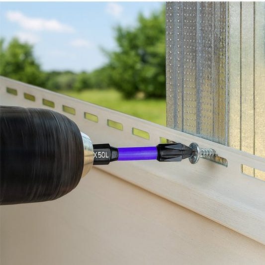 Embout pour visseuse Magnétique violet fenêtre