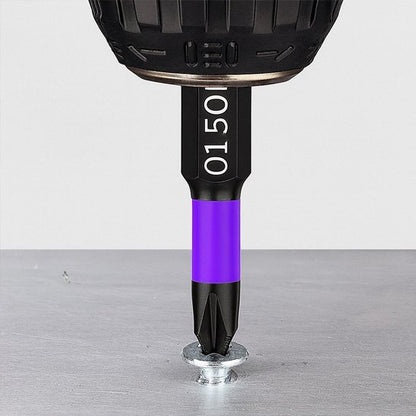 Embout pour visseuse Magnétique violet fer