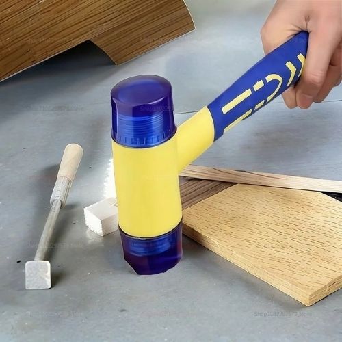 Marteau à double tête en caoutchouc sol