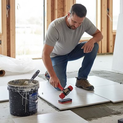 Marteau à tête souple en caoutchouc plancher