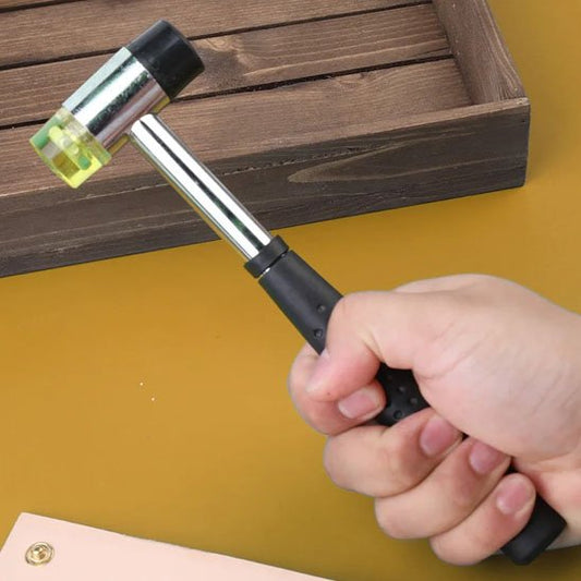 Marteau en caoutchouc manche