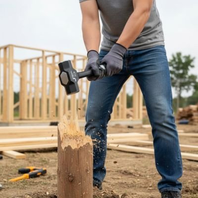 Marteau octogonal arbre