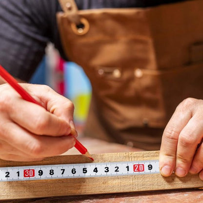 Métre ruban auto adhésif crayon