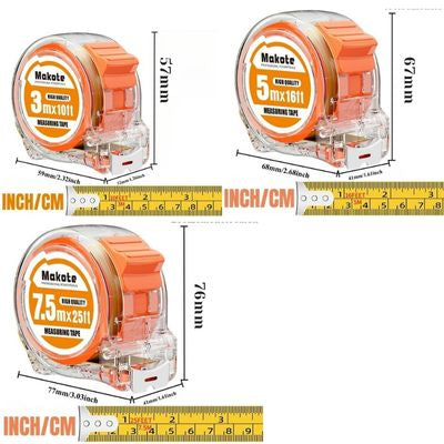 METRE RUBAN - IMPERIAL TRANSPARENT