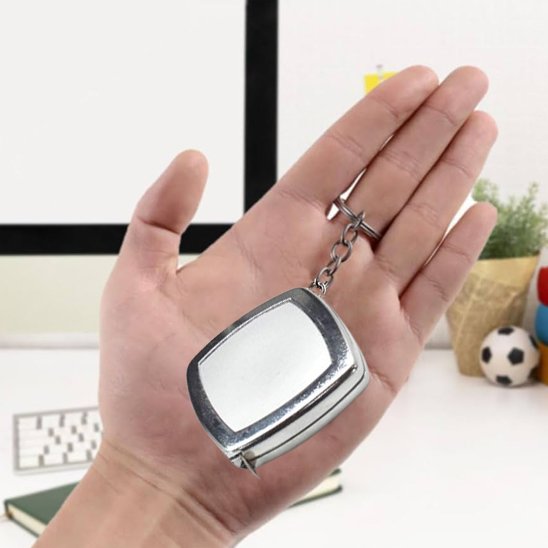 Mètre ruban porte clés main