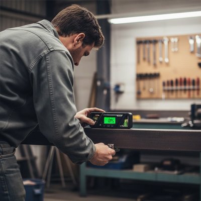 Niveau à bulle numérique inclinomètre HW300 acier