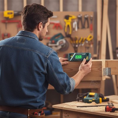 Niveau à bulle numérique inclinomètre HW300 bois