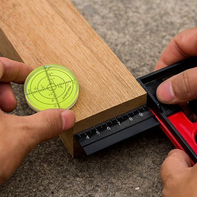 Niveau à bulle Rond règle