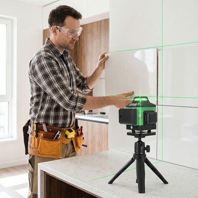 Niveau laser 12 lignes contoir