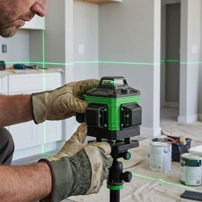 Niveau laser 12 lignes trépied