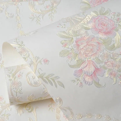 Papier peint fleuri / Moderne - Bricolme