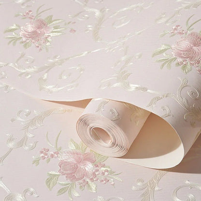 Papier peint fleuri / Moderne - Bricolme
