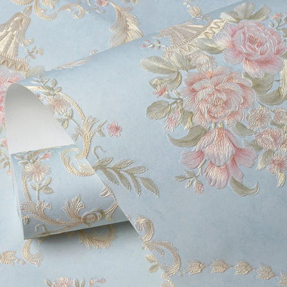 Papier peint fleuri / Moderne - Bricolme