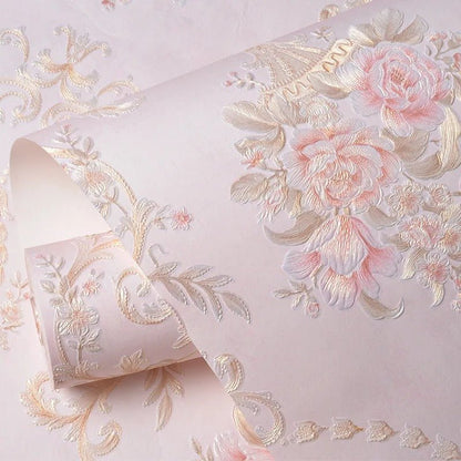 Papier peint fleuri / Moderne - Bricolme