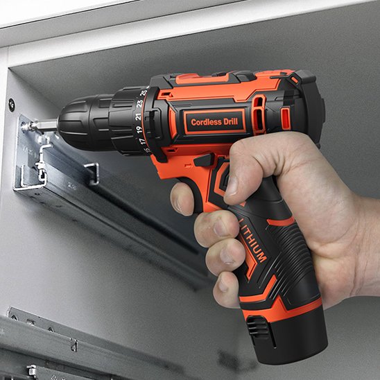 Perceuse visseusesans fil 12V rail