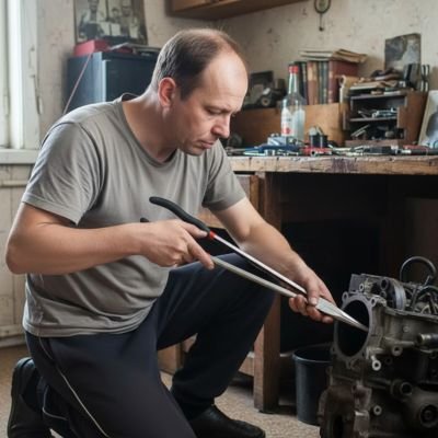 Pince à bec à long nez 406 mm MOTEUR