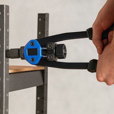 Pince à rivet ensembe de 110 pièces étagère