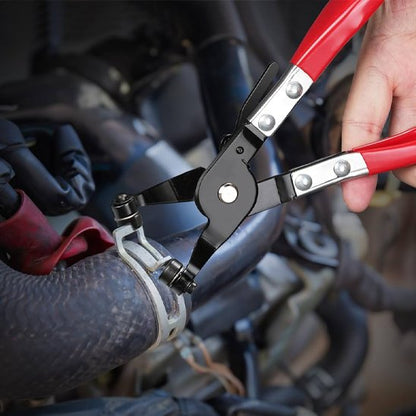 Pince de serrage rouge anneau