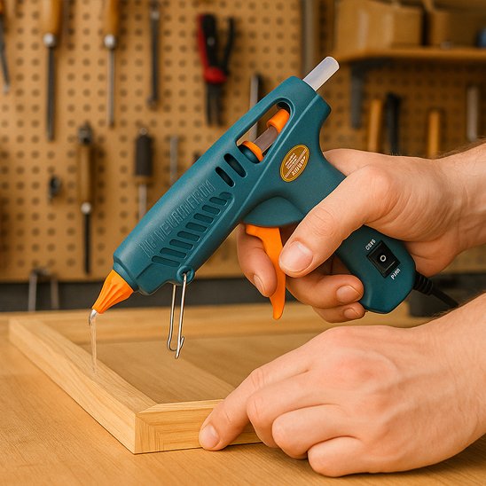 pistolet à colle ensemble de 15 en 1 planche