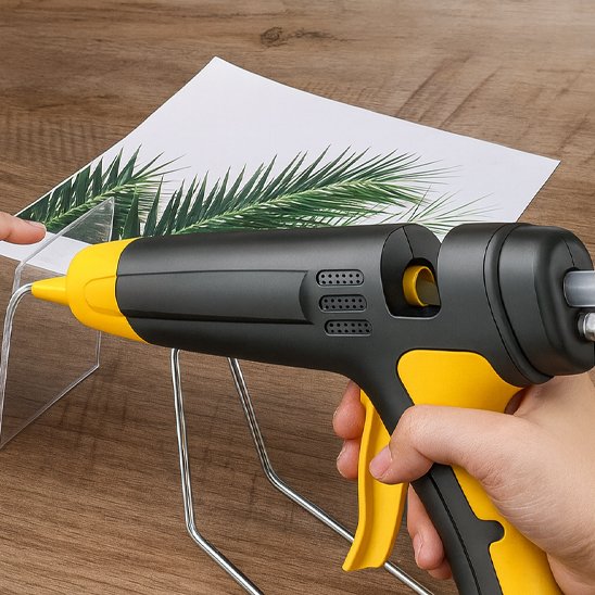 Pistolet à colle réglable numérique de 300W levier