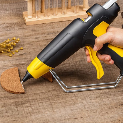 Pistolet à colle réglable numérique de 300W noir