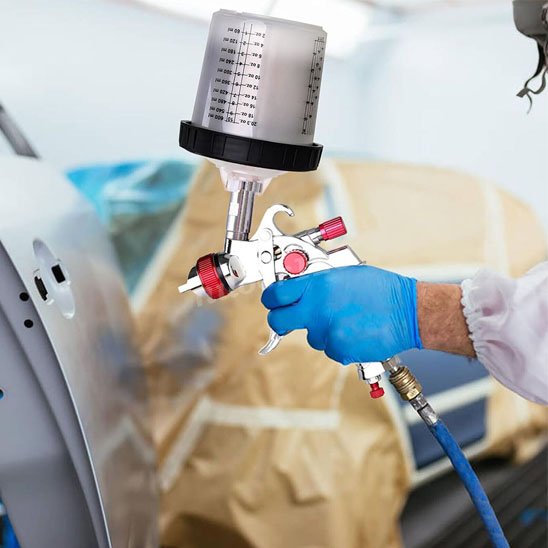 Pistolet peinture HVLP de 1,4mm à 2,0mm voiture