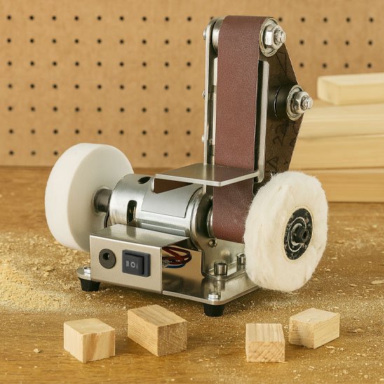 PONCEUSE À BANDE​ ÉLECTRIQUE 7 VITESSES BOIS