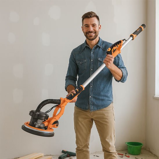 Ponceuse girafe​ Ensemble de 225mm orange