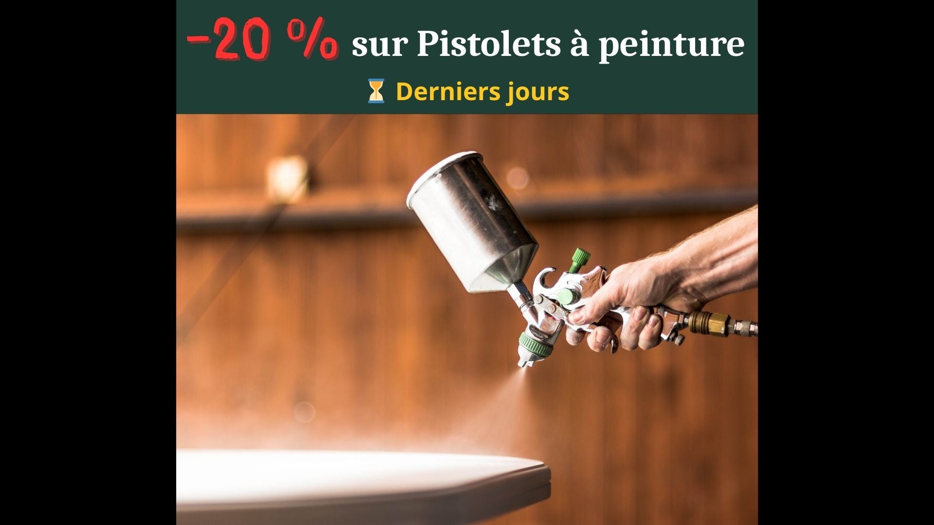 offre pistolet à peinture bricolage -20 pour cent