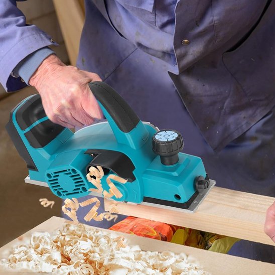 RABOT ÉLECTRIQUE MAKITA VERT
